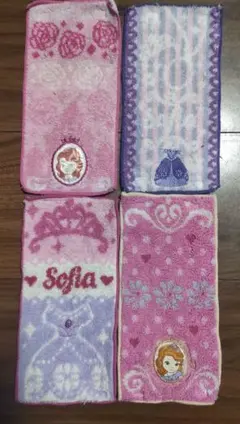 ちいさなプリンセスソフィア ミニタオル4枚セット