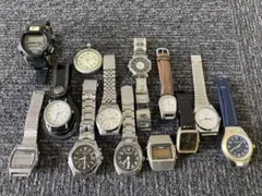 CASIO G-SHOCK、SEIKO、CITIZEN含む時計セットまとめて
