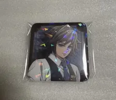 鬼滅の刃 モクテルバー 銀座 冨岡義勇 グリッター缶バッジ