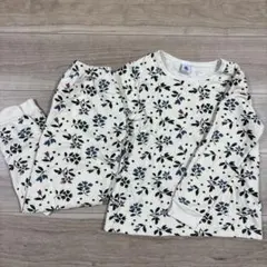 プチバトー　裏起毛　パジャマ　8ans 128cm