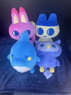 ナムコ限定』たまごっち めちゃもふぐっとぬいぐるみ 4種セット新品未