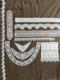 ◆フランスのレース素材シリーズ47、まとめ売り