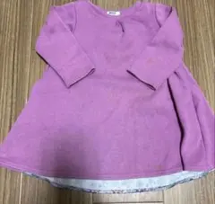 BREEZE ベビー用 ワンピース パープル 90