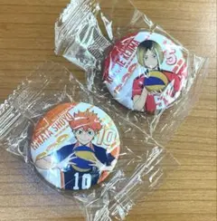 くら寿司 ビッくらポン ハイキュー 缶バッジ 孤爪研磨 日向翔陽