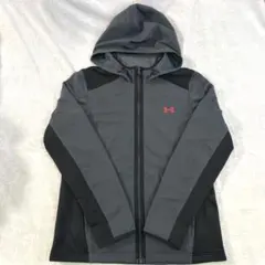 【アンダーアーマー】ジップアップパーカー　M レディース　裏起毛