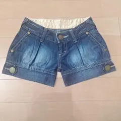 SOMETHING デニムショートパンツ　XSサイズ