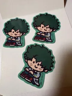 ヒロアカ ステッカー 緑谷出久 デク B賞 オープンスクール ミニゲーム