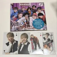 超特急 AwAAwA 通常盤 マサヒロ トランプ 4枚セット