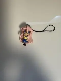 らきすた フィギュアストラップ らき⭐︎すたすいんぐ　高良みゆき