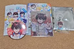 すにすて らおくん 缶バッジ カード チャーム