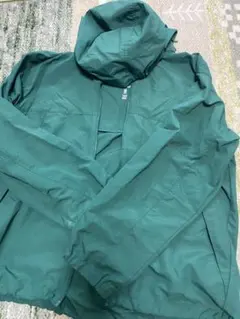 UVカットポケッタブルパーカ （緑・オリーブ）2枚