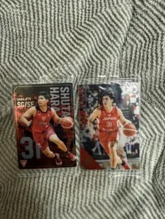 Bリーグ ツインウエハースカード 千葉ジェッツ 原修太2枚