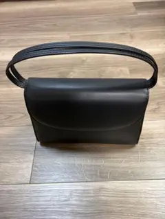 ブラックフォーマルバッグ お受験、お葬式用　合成皮革ベーシックデザイン8110