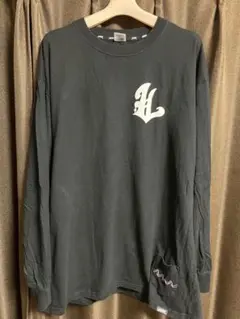 LEFLAH ロングTシャツ ブラック XLサイズ　wanima 古着