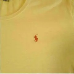 【美品】ラルフローレンRalph Lauren イエロー 半袖Tシャツ Mのサムネイル