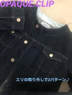 お値下げ中★OPAQUE.CLIP ジージャン　レディース