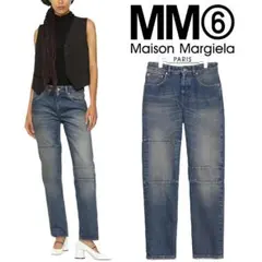 【未使用】MM6 Maison Margiela　ブルーパネルジーンズ【28】のサムネイル