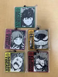 僕のヒーローアカデミア　一番くじ　ヒロアカ　H賞ラバーキーホルダーセット