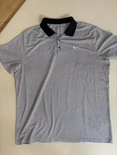 Nike Dri-FIT ストライプポロシャツ