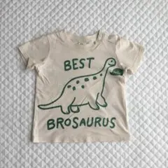 H&M 恐竜プリント 半袖 Tシャツ 80