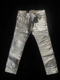 【DSQUARED2】メタリックデニムパンツ52