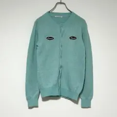 n0888【ロデオクラウンズ】 ラメ カーディガン M ミントグリーン ブルー