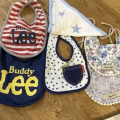 ベビー用スタイ（よだれかけ）6枚セット