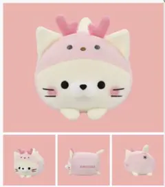 新作✩︎ご当地ころころにゃんこ 4点セット ひろしまかきにゃん ひろしましかにゃん 新作 ご当地もちふわころころにゃんこ ひろしましかにゃん ぬいぐるみ