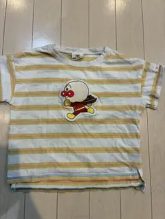 アンパンマン ストライプ Tシャツ 100cm
