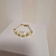 ◇グッチ◇パール/インターロッキングG/フラワー/ブレスレット