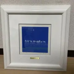 Y. Matsuura 月と白馬の版画 113/600 シルクスクリーン　癒やしのサムネイル