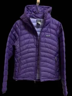 patagonia フード付きダウンジャケット Women's XS パープル