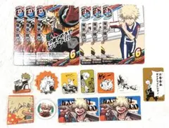 僕のヒーローアカデミア ヒロアカ 爆豪勝己 ステッカー カード 紙類 セット