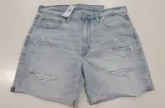 AMERICAN EAGLE デニムショートパンツライトブルー33