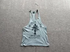 GOLD'S GYM グレー タンクトップ M（前橋ゴールドオリジナル）