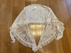 GRACE CONTINENTAL ローズレース ストール ショール です◡̈のサムネイル