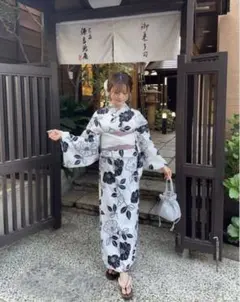 極美品✨GRL 浴衣・帯セット gi1603