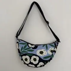 【美品】ユニクロ マリメッコ 花柄 ボディバッグ