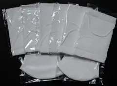 布マスク ガーゼマスク 給食マスク 個包装 白 8枚