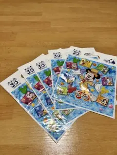 ディズニー ミッキーマウス ショップ袋 5枚セット