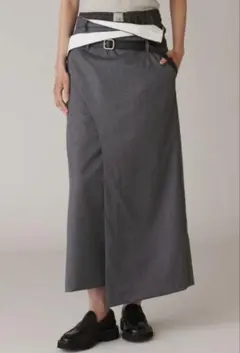 INSCRIRE Wool Wrap Skirtのサムネイル