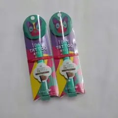 1DAY TATTOO 眉マスカラ 03 万能ブラウン 2本セットのサムネイル