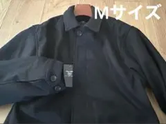 未使用品 コムサコミューン シングルブレスト ショートコート ネイビー Mサイズ