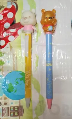 プーさん　ボールペン×2　ディズニーストア