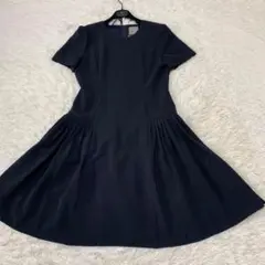 美品　フォクシー　フレアー　ワンピース ブラック