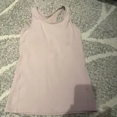 薄ピンク ヨガウェア Mサイズ　ラバ