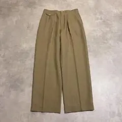 T-DASH 90s 00s Linen Two Tuck Slacks