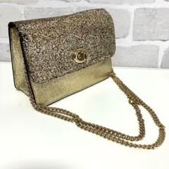 COACH コーチ　ショルダーバッグ 2WAY F37469 グリッター