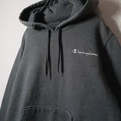 アメリカ古着 Champion ロゴ パーカー S