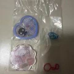 산리오 きゃらシャカチャーム こぎみゅん チョコキャット 2点